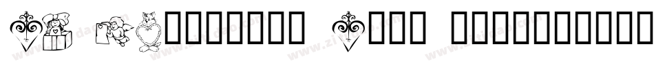 KR Valentine Kids 2006字体转换